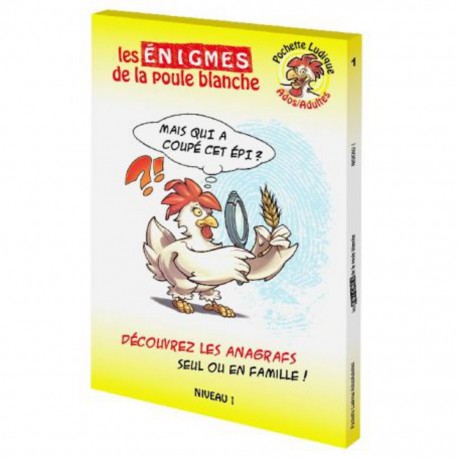 Blackrock Games Pochettes ludiques - Poule blanche