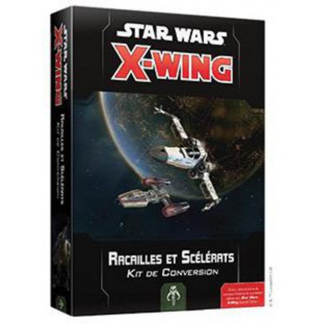 Fantasy Flight Games Star Wars X-Wing 2.0 : Kit de Conversion Racailles et Scélérats