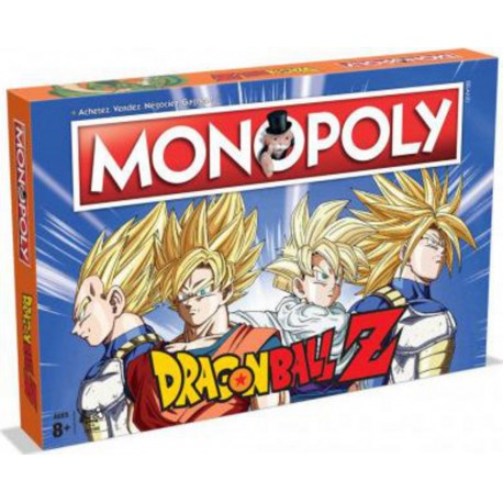 Winning Moves Dragon Ball jeu de plateau Monopoly