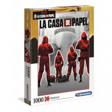 Clementoni Puzzle La Casa de Papel - 1000 pièces (Ax2)