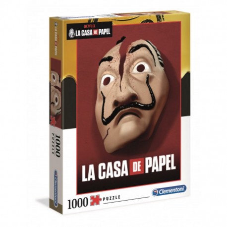 Clementoni Puzzle La Casa de Papel - 1000 pièces (Ax2)