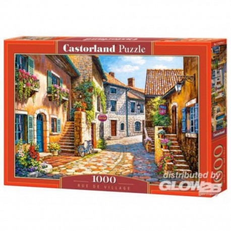 Castorland Puzzle Rue de Village, puzzle 1000 pièces