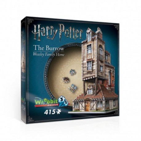 Wrebbit Puzzle Puzzle 3d Harry Potter Puzzle 3D The Burrow (Weasley Family Home)