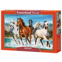 Castorland Puzzle L'appel de la nature, Puzzle 2000 Teile