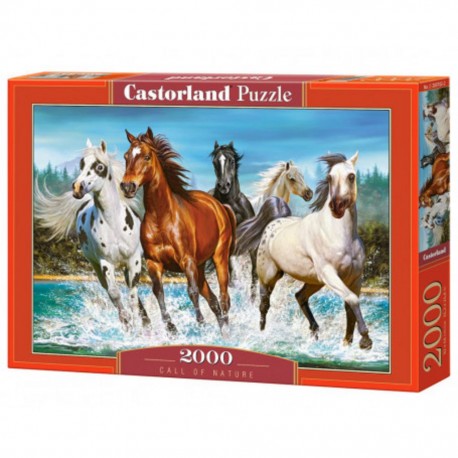 Castorland Puzzle L'appel de la nature, Puzzle 2000 Teile