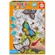 Educa Butterflies doodle art