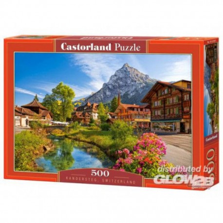 Castorland Puzzle Kandersteg, Suisse, puzzle 500 pièces