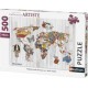 Nathan Puzzle Mappemonde Baroque