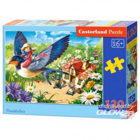 Castorland Puzzle Thumbelina, puzzle 120 pièces