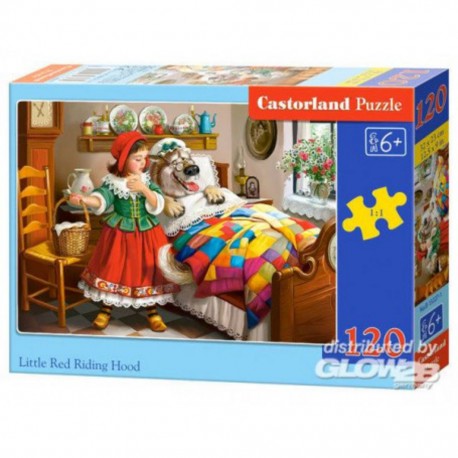 Castorland Puzzle Little Red Riding Hood, puzzle 120 pièces