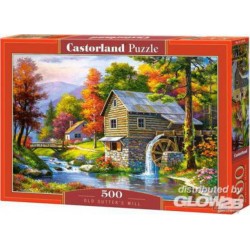 Castorland Puzzle Old Sutter's Mill, puzzle 500 pièces