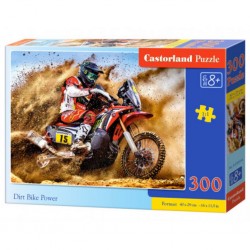 Castorland Puzzle Dirt Bike Power, Puzzle 300 couleurs