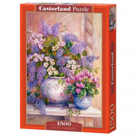 Castorland Puzzle Fleurs lilas