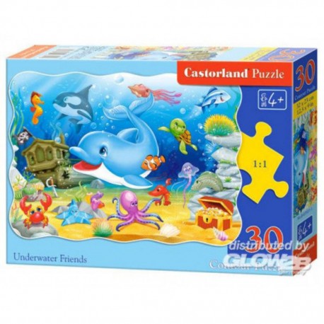 Castorland Puzzle Underwater Friends, Puzzle 30 pièces