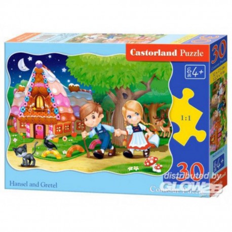 Castorland Puzzle Hansel et Gretel, Puzzle 30 pièces