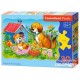 Castorland Puzzle Chiens dans le jardin, Puzzle 30 pièces