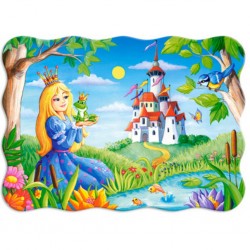 Castorland Puzzle La princesse et la grenouille