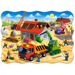 Castorland Puzzle Maison en construction