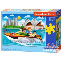 Castorland Puzzle Motor Yacht Trip à Sydney, Puzzle 60 Tei