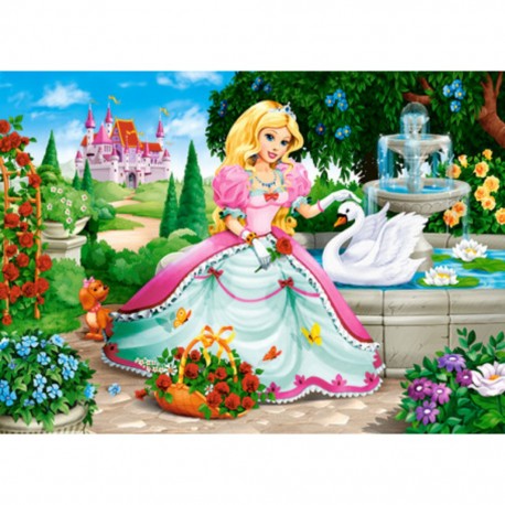 Castorland Puzzle La princesse et le cygne