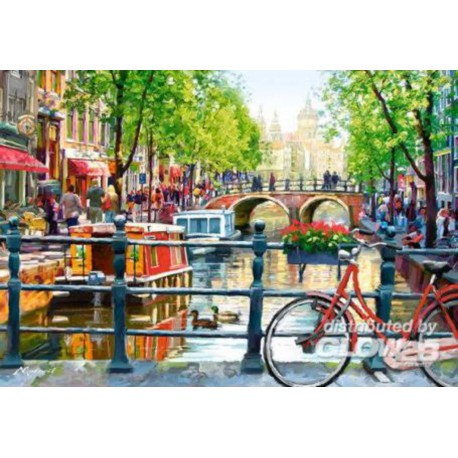 Castorland Puzzle Paysage d'Amsterdam, puzzle 1000 parties