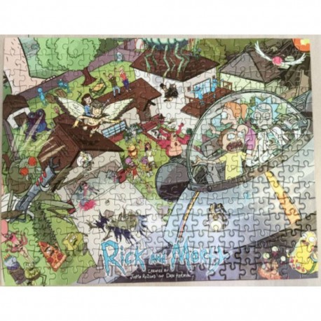 Autre Puzzle Rick et Morty Puzzle LC Exclusive