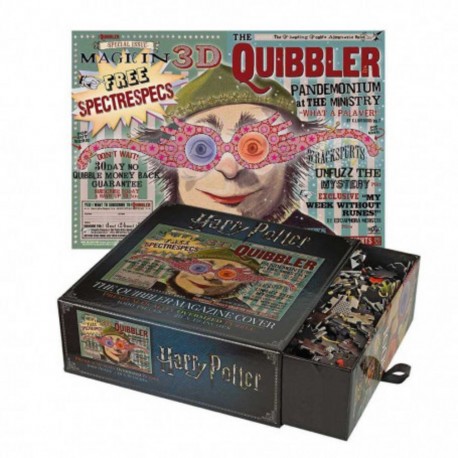 Noble Collection Puzzle Harry Potter Puzzle The Quibbler Magazine Cover