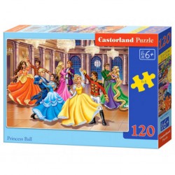 Castorland Puzzle Princesse Ball, Puzzle 120 Teiles