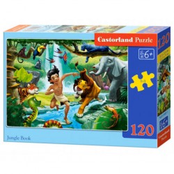 Castorland Puzzle Livre de la jungle, Puzzle 120 couleurs