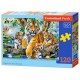 Castorland Puzzle Tigres au bord du ruisseau, Puzzle 120 couleurs