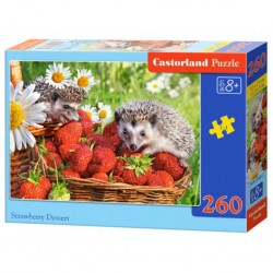 Castorland Puzzle Dessert Fraise, Puzzle 260 Teiles