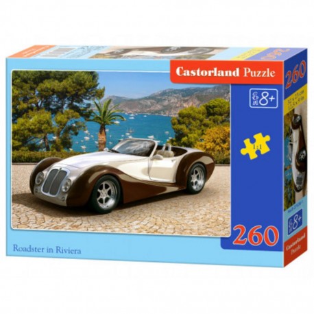 Castorland Puzzle Roadster in Riviera, Puzzle 260 Teile