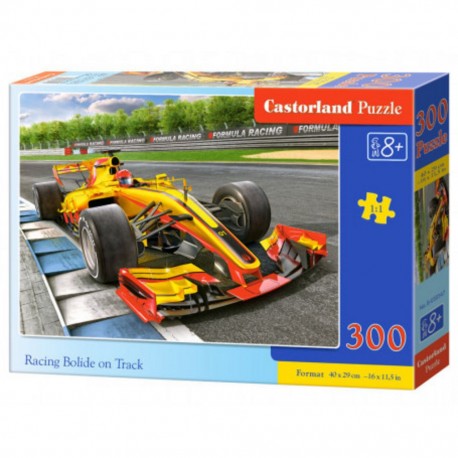 Castorland Puzzle Bolide de course sur piste, Puzzle 300 couleurs