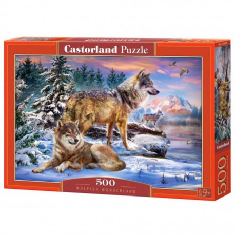 Castorland Puzzle Wolfish Wonderland, Puzzle 500 Teiles