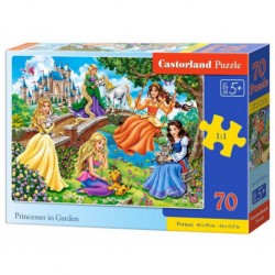 Castorland Puzzle Princesses in Garden, Puzzle 70 Teile