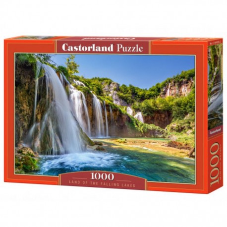 Castorland Puzzle Terre des lacs qui tombent, Puzzle 1000 Te