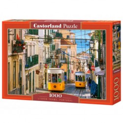 Castorland Puzzle Tramways de Lisbonne, Portugal, Puzzle 1000 Teile