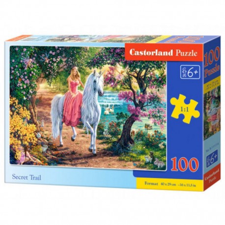 Castorland Puzzle Secret Trail, Puzzle 100 Teile