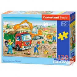 Castorland Puzzle Construction Works, puzzle 120 pièces