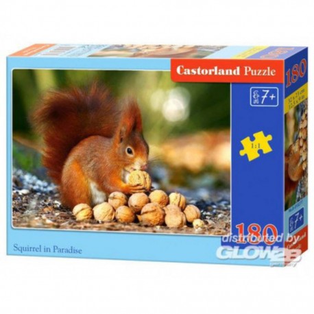 Castorland Puzzle Squirrel in Paradise, puzzle 180 pièces