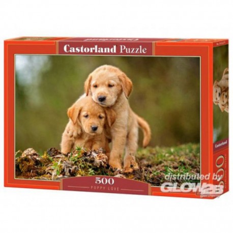 Castorland Puzzle Puppy Love, puzzle 500 pièces