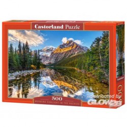 Castorland Puzzle Morning Sunlight in the Rockies, puzzle 500 pièces