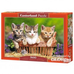 Castorland Puzzle Three Lovely Kittens, Puzzle 500 Pièces