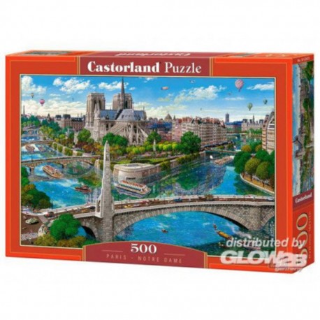 Castorland Puzzle Paris-Notre Dame, puzzle 500 pièces