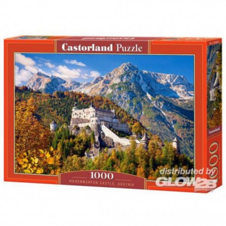 Castorland Puzzle Château de Hohenwerfen, Autriche, Puzzle 1000