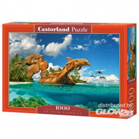 Castorland Puzzle Dolphin Paradise, puzzle 1000 pièces