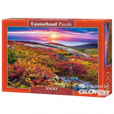 Castorland Puzzle Northern Palette, puzzle 1000 parties