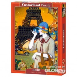 Castorland Puzzle Paris Street, puzzle 1000 parties