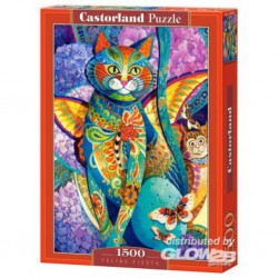 Castorland Puzzle Feline Fiesta, puzzle 1500 parties