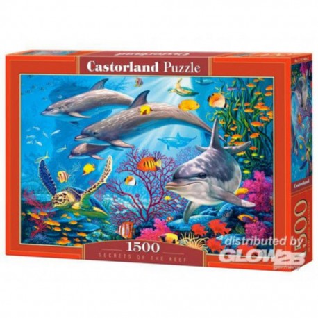 Castorland Puzzle Secrets of the Reef, Puzzle 1500 parties